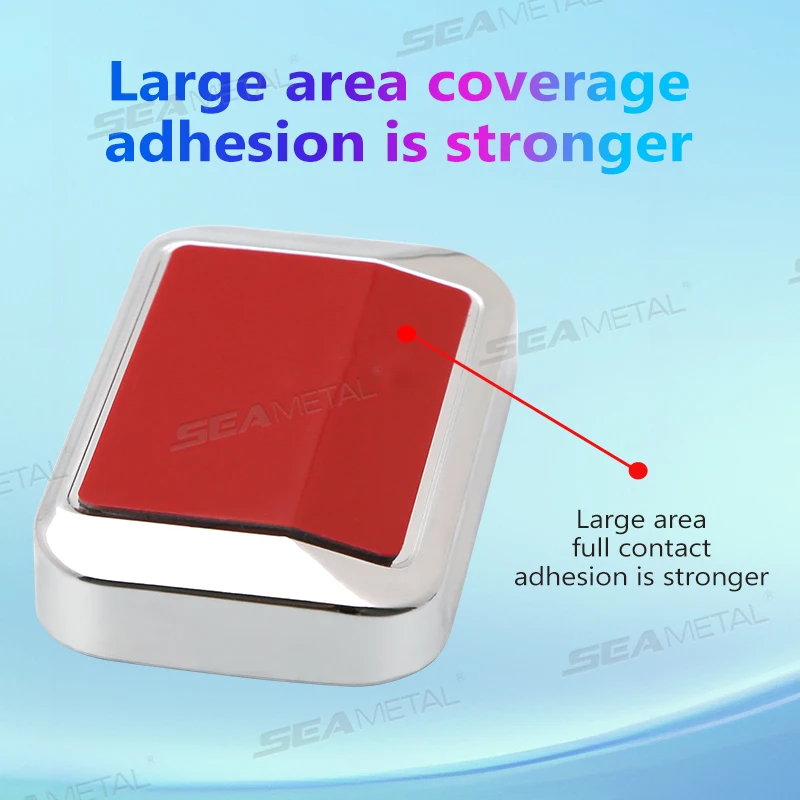 SEAMETAL 2szt Lusterko wsteczne do tylnego pasażera Szkło HD Szerokokątne wypukłe lusterko Regulowane samochodowe lusterko wstec