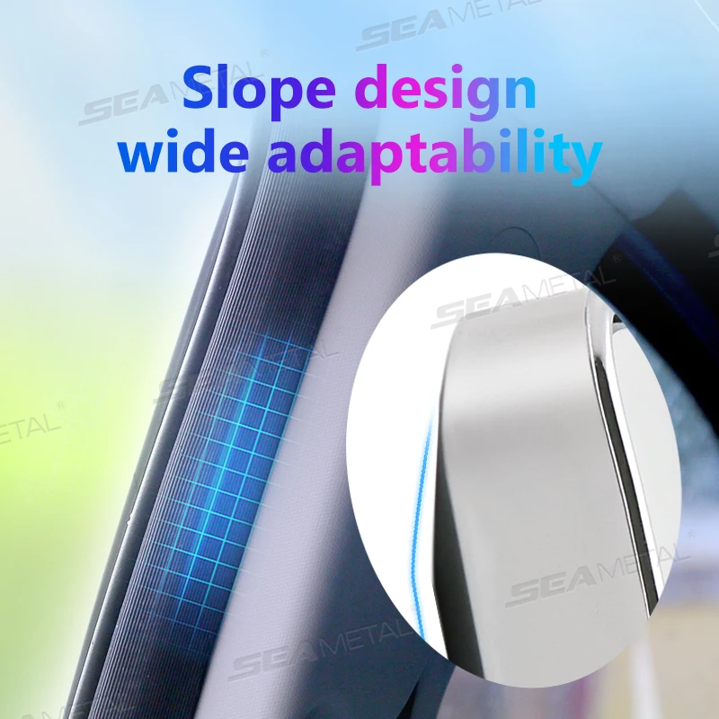 SEAMETAL 2szt Lusterko wsteczne do tylnego pasażera Szkło HD Szerokokątne wypukłe lusterko Regulowane samochodowe lusterko wstec