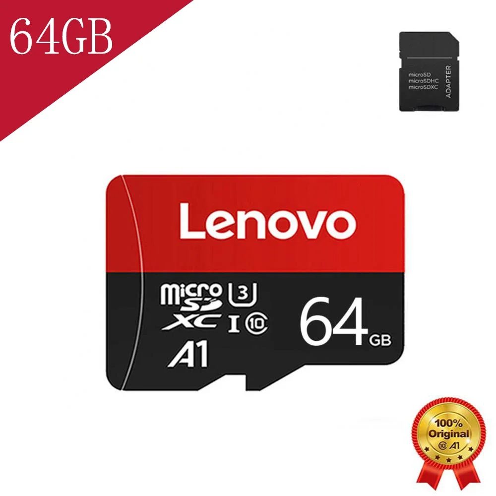 Karta pamięci Lenovo Select Micro SD, 256 GB MicroSDXC 130 MB/s Full HD i 4K UHD, UHS-I, U3, A2, V30, do kamer/automotive