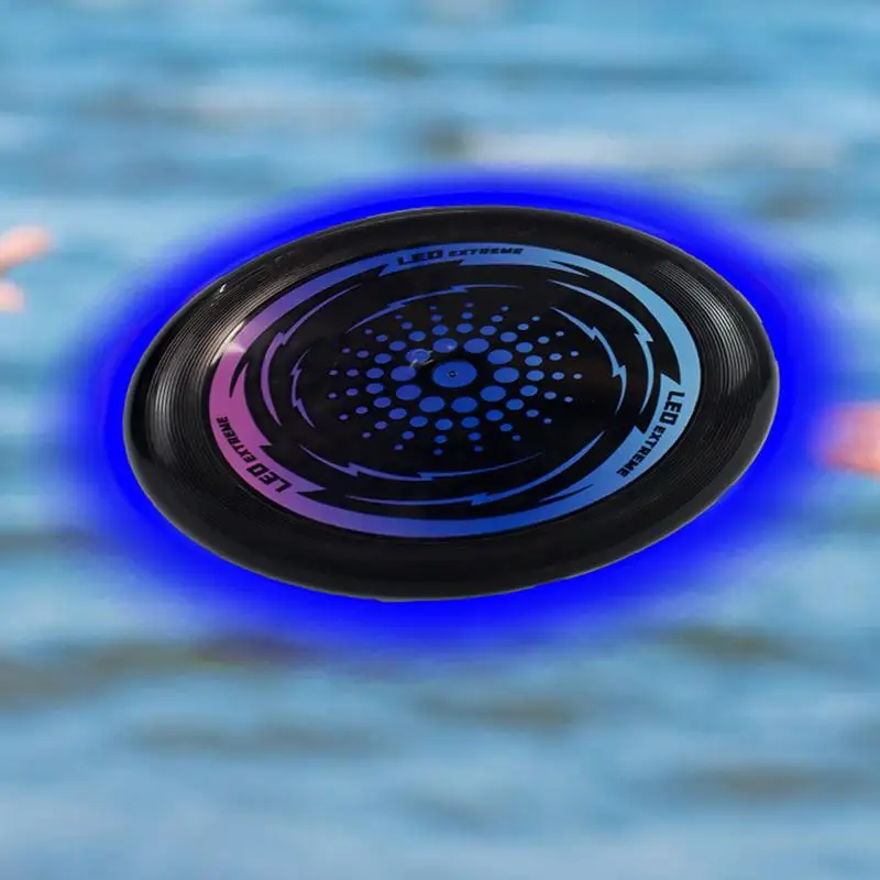 Latający dysk LED świecący w ciemności Latający dysk o maksymalnej jasności do gier zewnętrznych