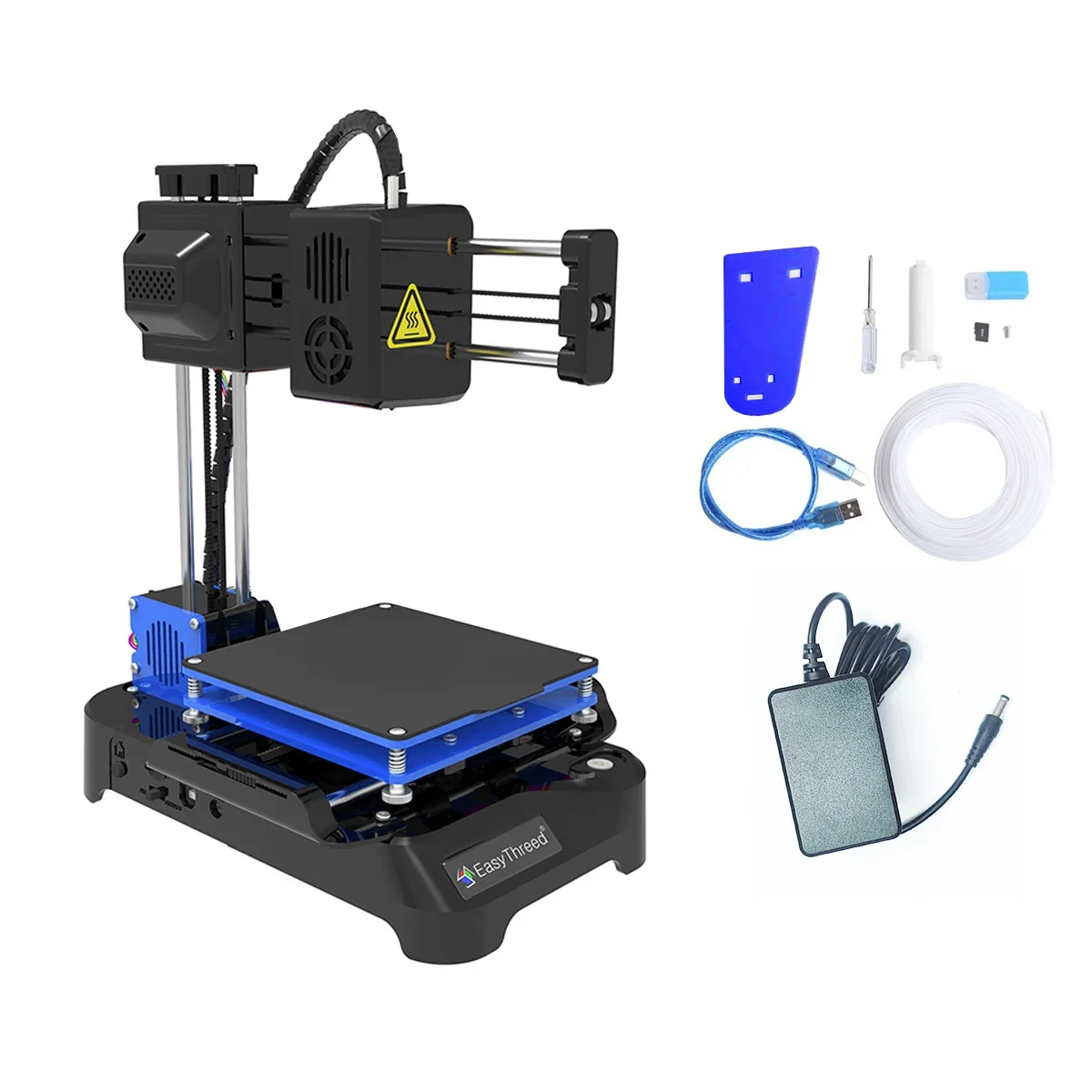 Drukarka EasyThreed 3D K7 Mini drukarki 3D z niskim poziomem hałasu mała drukarka 3D szybkie nagrzewanie DIY dom kompatybilny z 