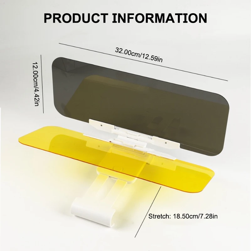 SEAMETAL Samochodowa osłona przeciwsłoneczna przeciwodblaskowa przeciwodblaskowa osłona przeciwsłoneczna blokująca promieniowani