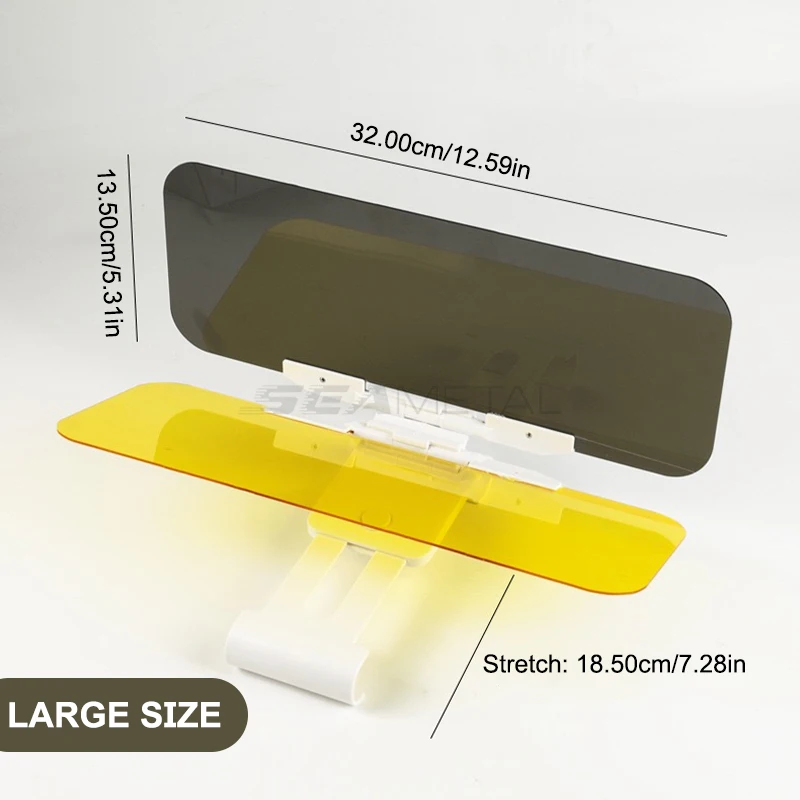 SEAMETAL Samochodowa osłona przeciwsłoneczna przeciwodblaskowa przeciwodblaskowa osłona przeciwsłoneczna blokująca promieniowani