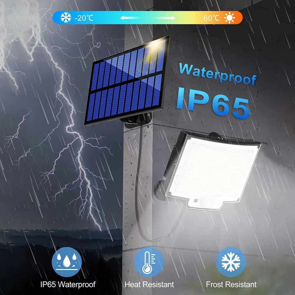 106/318LED lampa słoneczna COB kinkiet Motion lampa solarna z czujnikiem wodoodporny odkryty światło słoneczne ogrodzenia światł