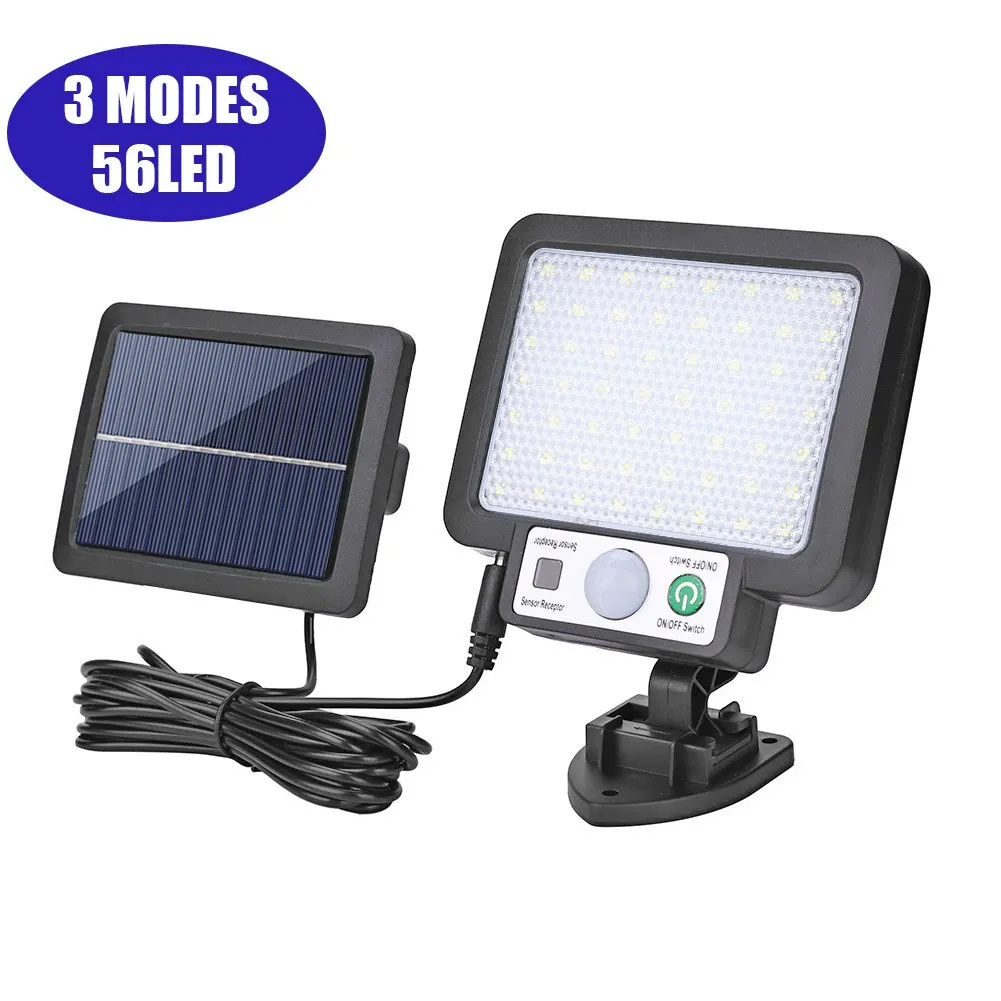 106/318LED lampa słoneczna COB kinkiet Motion lampa solarna z czujnikiem wodoodporny odkryty światło słoneczne ogrodzenia światł