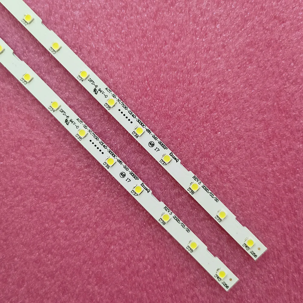 Taśma LED do telewizora Samsung UE55NU7091 UE55NU7099 UE55NU7175 UE55NU7179U UE55NU7170U UE55NU7140U UN55NU7090 UN55NU7100G UE55