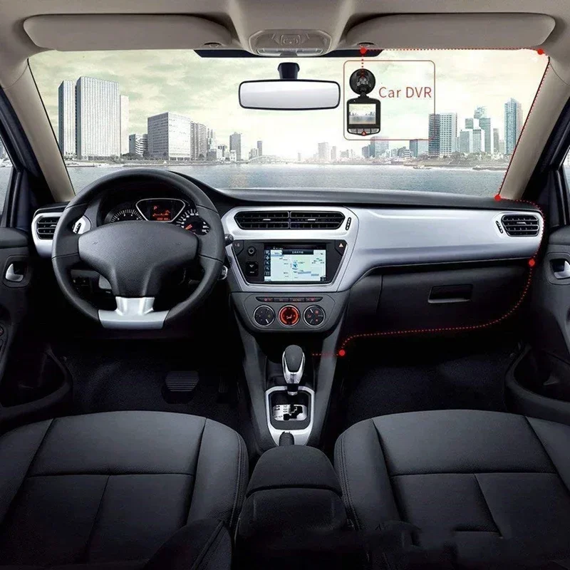 Rejestrator samochodowy 1080P Kamera samochodowa Kamera wideo HD do rejestratorów samochodowych Monitor noktowizyjny Kamera samo